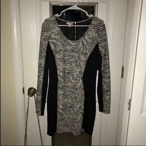 Long sleeve fitted dress xl